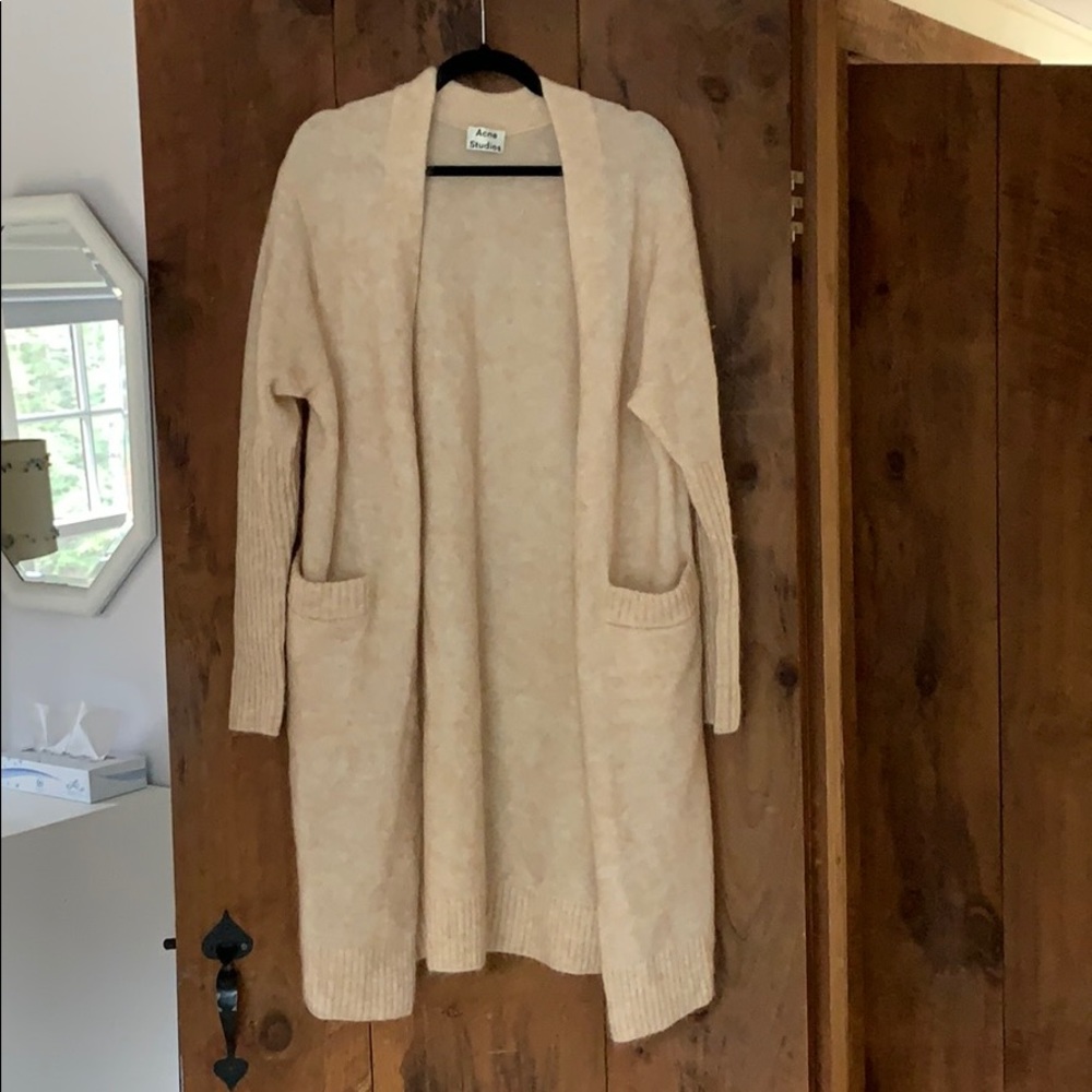 Acne Studios Wool Long Cardigan